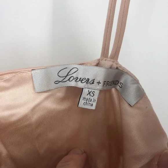 LOVERS + FRIENDS WISHFUL DRESS BLUSH FLORAL NEW - Picture 6 of 8